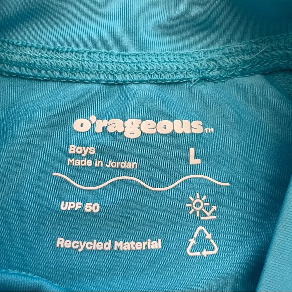Kids Blue Rash Guard - Picture 5 of 8